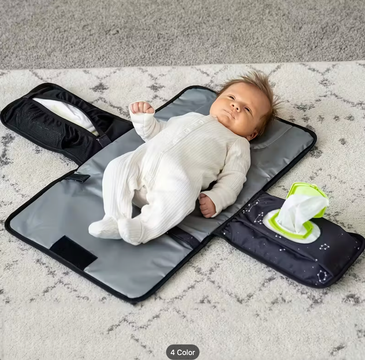 Mobile baby changing station